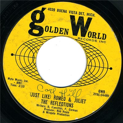 The Reflections - (Just Like) Romeo & Juliet / Can't You Tell By The Look In My Eyes download mp3 flac