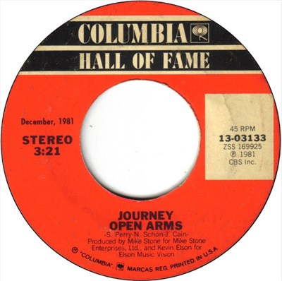 Journey - Open Arms / The Party's Over (Hopelessly In Love) download mp3 flac