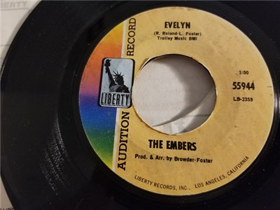 The Embers - And Now Im Blue / Evelyn download mp3 flac