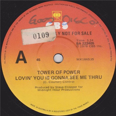 Tower Of Power - Lovin' You Is Gonna See Me Thru download mp3 flac