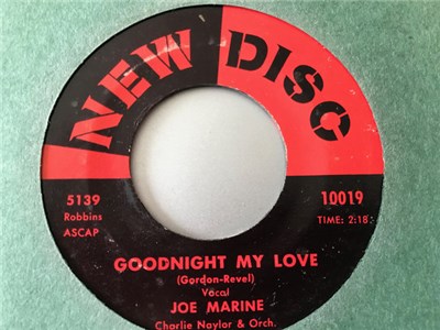 Joe Marine - Goodnight My Love / If It Wasn't For You download mp3 flac