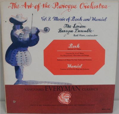 London Baroque Ensemble, Karl Haas, Bach, Handel - The Art Of The Baroque Orchestra, Vol. 2: Music Of Bach And Handel download mp3 flac