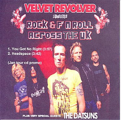 Velvet Revolver - Rock & F' N Roll Across The UK (Jan Tour CD Promo) download mp3 flac