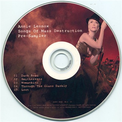 Annie Lennox - Songs Of Mass Destruction (Pre-Sampler) download mp3 flac