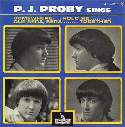 P.J. Proby - Somewhere / Hold Me / Que Sera, Sera / Together download mp3 flac