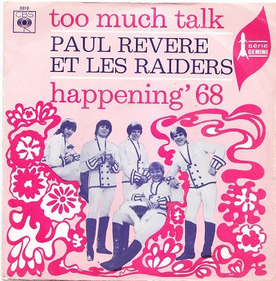 Paul Revere & The Raiders Featuring Mark Lindsay - Too Much Talk download mp3 flac