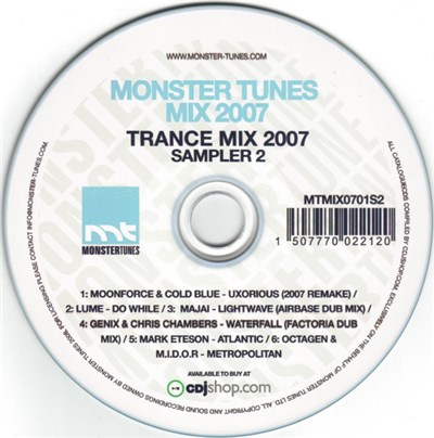 Various - Monster Tunes Mix 2007 - Trance Mix 2007 download mp3 flac