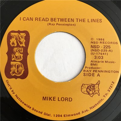 Mike Lord - I Can Read Between The Lines download mp3 flac