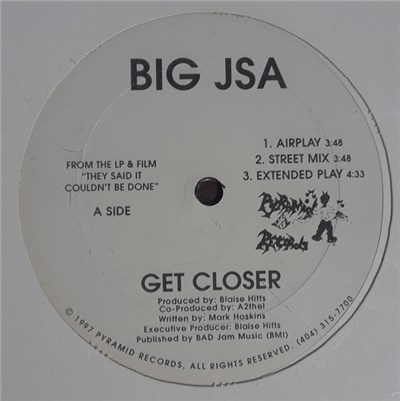 Big JSA - Get Closer download mp3 flac