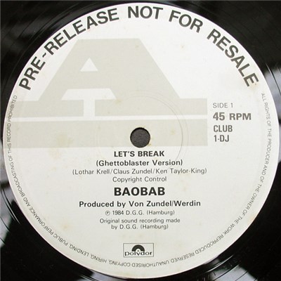 Baobab / Lime / Firefox - Let's Break / I Don't Want To Lose You / Street People download mp3 flac