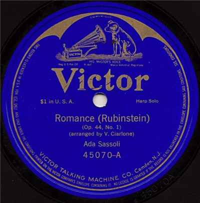 Ada Sassoli - Romance / Gavotte In B Minor download mp3 flac