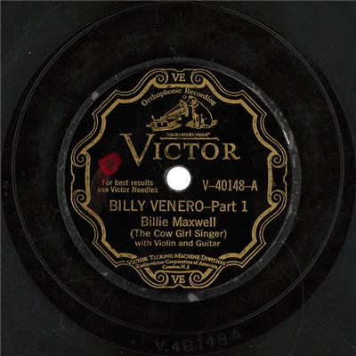 Billie Maxwell (The Cow Girl Singer) - Billy Venero download mp3 flac