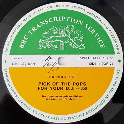 Various - Pick Of The Pops For Your D.J.-350 download mp3 flac