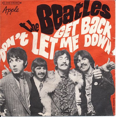 The Beatles With Billy Preston - Get Back / Don't Let Me Down download mp3 flac