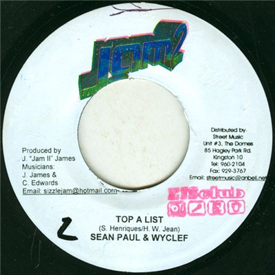 Sean Paul & Wyclef - Top A List download mp3 flac