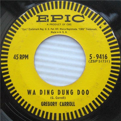 Gregory Carroll - Wa Ding Dung Doo / Stand By Me download mp3 flac