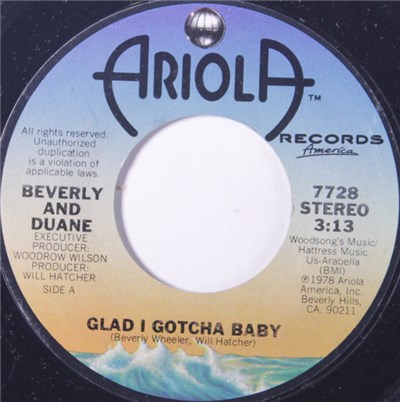 Beverly And Duane - Glad I Gotcha Baby / We Got To Stick Together download mp3 flac
