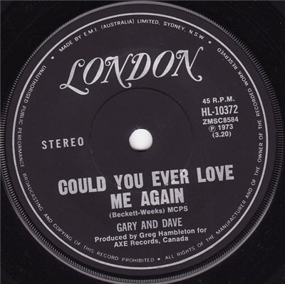 Gary And Dave - Could You Ever Love Me Again download mp3 flac