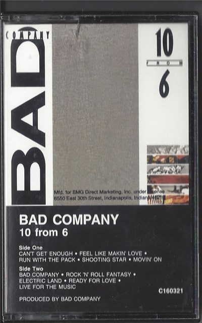 Bad Company - 10 From 6 download mp3 flac
