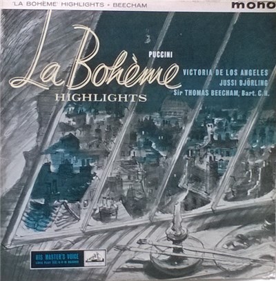 Puccini, Victoria De Los Angeles, Jussi Björling, Sir Thomas Beecham - Highlights From "La Boheme" download mp3 flac