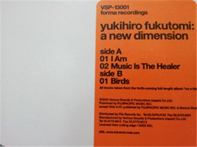 Yukihiro Fukutomi - A New Dimension download mp3 flac