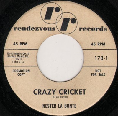 Nester La Bonte - Crazy Cricket / Jeannette download mp3 flac