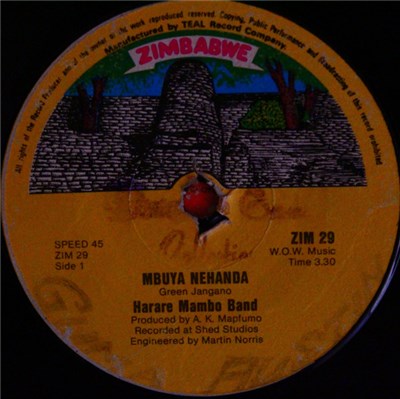 Harare Mambo Band - Mbuya Nehanda/Tipeiwo Chimoto download mp3 flac