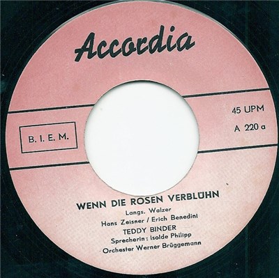 Teddy Binder - Wenn Die Rosen Verblühn / Keep Smiling download mp3 flac