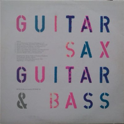 Jon Larsen, Peter Opsvik, Per Frydenlund, Svein Gusrud - Guitar Sax Guitar& Bass download mp3 flac