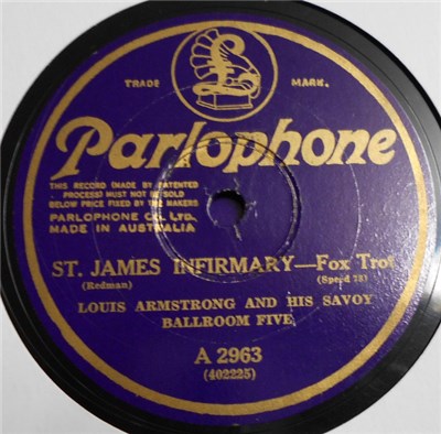 Louis Armstrong And His Savoy Ballroom Five - St. James Infirmary / Save It Pretty Mama download mp3 flac