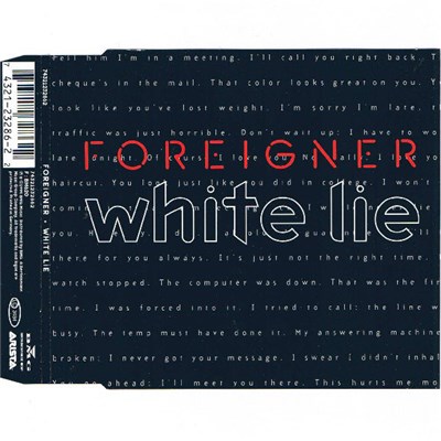 Foreigner - White Lie download mp3 flac