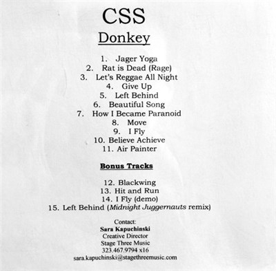 CSS - Donkey download mp3 flac