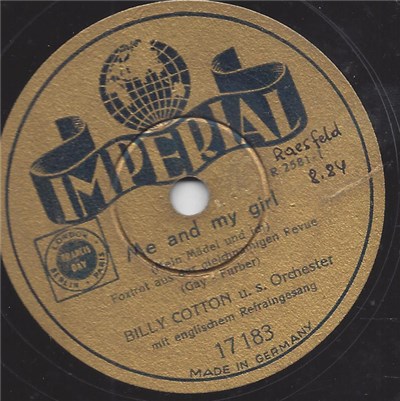 Billy Cotton U. S. Orchester - Me And My Girl / Lambeth Walk download mp3 flac