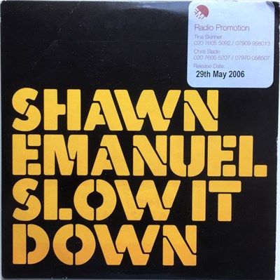 Shawn Emanuel - Slow It Down download mp3 flac