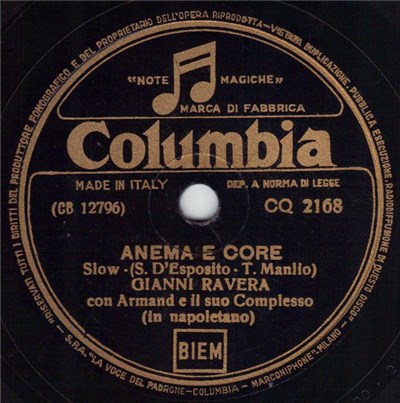 Gianni Ravera - Anema E Core / My Reverie download mp3 flac