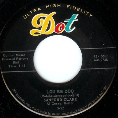 Sanford Clark - Lou Be Doo / Love Charms download mp3 flac