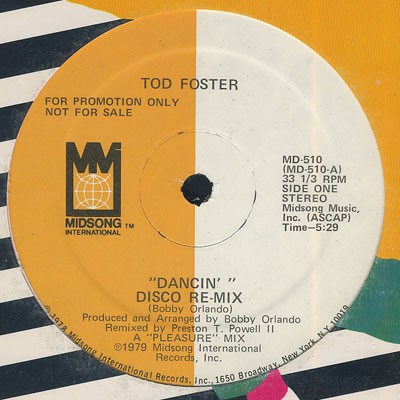 Tod Foster - Dancin' Disco Remix download mp3 flac