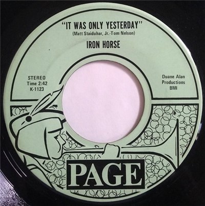 Iron Horse - It Was Only Yesterday / Who Do I Thank For What I Am? download mp3 flac