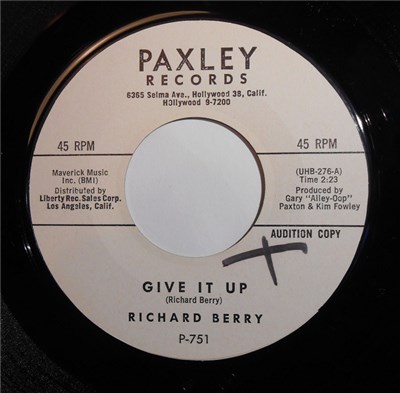 Richard Berry - Give It Up download mp3 flac