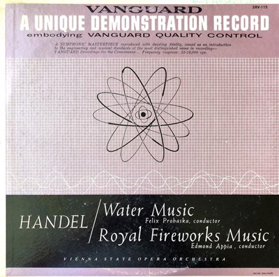 Handel, Vienna State Opera Orchestra - Royal Fireworks Music / Water Music download mp3 flac