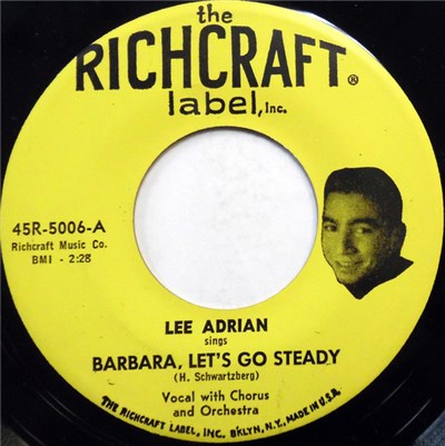 Lee Adrian - Barbara, Let's Go Steady/I'm So Lonely download mp3 flac