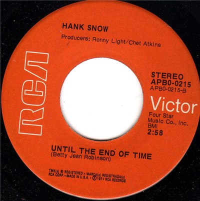 Hank Snow - Until The End Of Time / Hello Love download mp3 flac