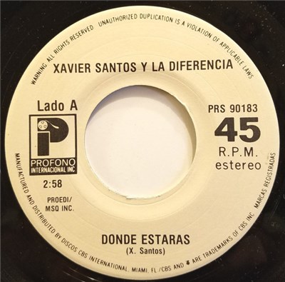 Xavier Santos Y La Diferencia - Le Hija De Cu download mp3 flac