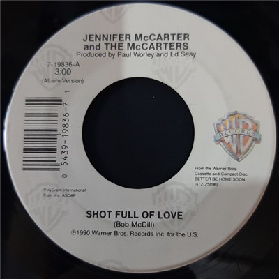 Jennifer McCarter And The McCarters - Shot Full Of Love / Mountain Memories download mp3 flac