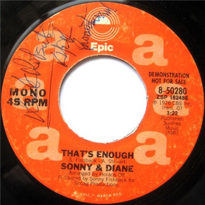 Sonny & Diane - That's Enough download mp3 flac