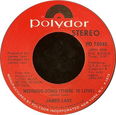 James Last - Wedding Song (There Is Love) / Love Must Be The Reason download mp3 flac