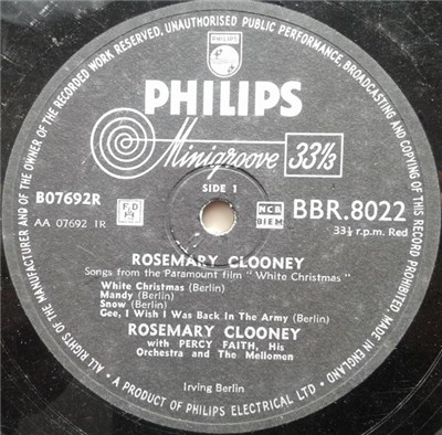 Rosemary Clooney - In Songs From The Paramount Pictures Production Of Irving Berlin's White Christmas download mp3 flac
