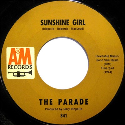 The Parade - Sunshine Girl / This Old Melody download mp3 flac