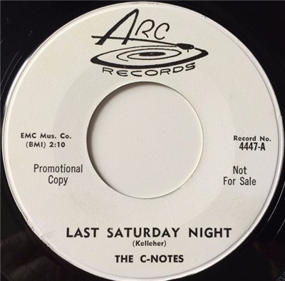 The C-Notes - Last Saturday Night / We Were Meant For Each Other download mp3 flac