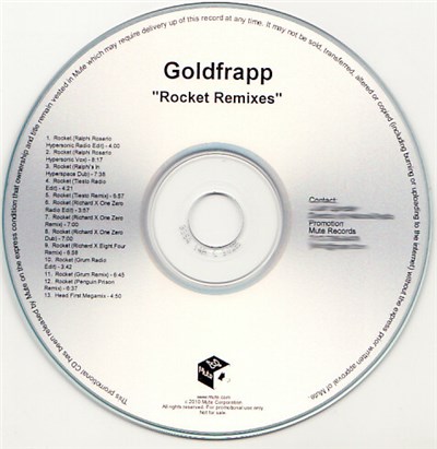 Goldfrapp - Rocket (Remixes) download mp3 flac